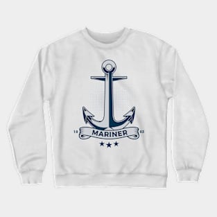 Anchor Nautical t-shirt Crewneck Sweatshirt